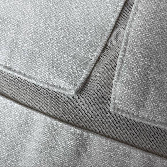 Vtg GUESS Mesh Mini Dress Bondage Angelcore Party Sheer Granola Preppy Sexy XS - Picture 9 of 9